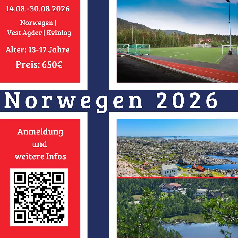 Jugendfreizeit 2026, 14.08.-30.08., 650 € 